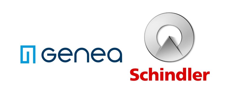 Genea and Schindler Logo 